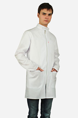 Медицинский халат для студентов Б-205 (мужской)